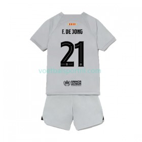 FC Barcelona Frenkie de Jong 21 Kind Third Tenue 2022-23